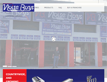 Tablet Screenshot of noiseboys.co.za